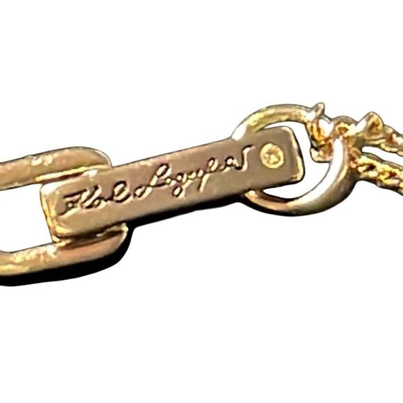 Karl Lagerfeld Classic Pearl Necklace Rhinestone Bars 15" w/ 2" Extender NWOT - Picture 3 of 6